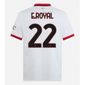 AC Milan Emerson Royal #22 Gostujuci Dres 2024-25 Kratak Rukavima